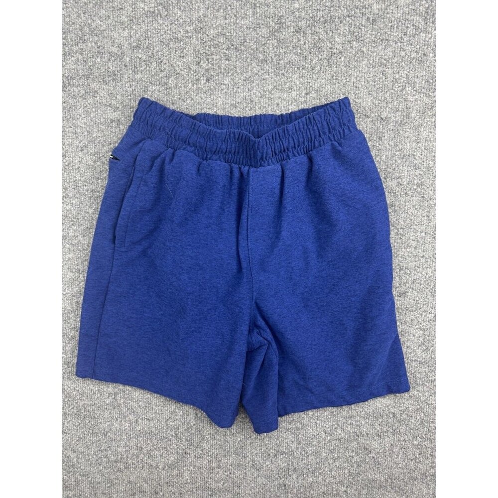 Beyond‎ Yoga Shorts Women's XS Blue Pockets Pull On Elastic Waist Workout